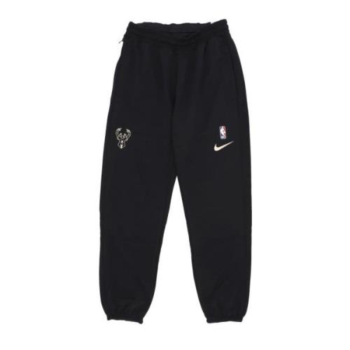 Milwaukee Bucks Basketbalbroek Nike , Black , Heren