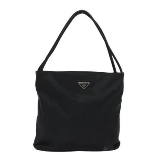 Pre-owned Nylon prada-bags Prada Vintage , Black , Dames