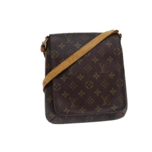 Pre-owned Canvas louis-vuitton-bags Louis Vuitton Vintage , Brown , Da...