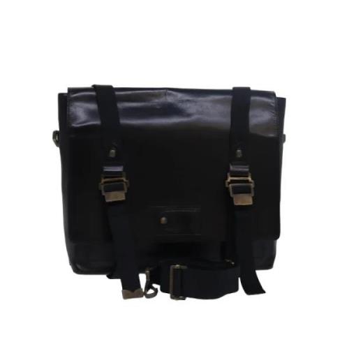 Pre-owned Leather louis-vuitton-bags Louis Vuitton Vintage , Black , D...