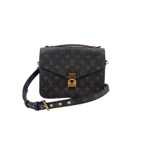 Pre-owned Leather louis-vuitton-bags Louis Vuitton Vintage , Brown , D...