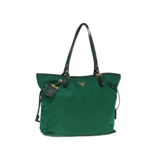 Pre-owned Nylon prada-bags Prada Vintage , Green , Dames