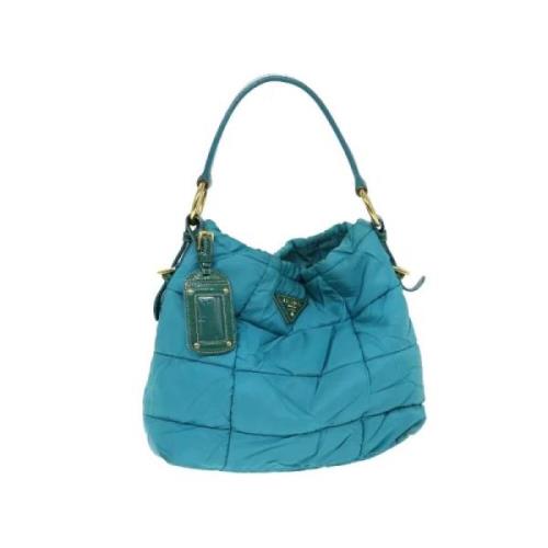 Pre-owned Nylon prada-bags Prada Vintage , Blue , Dames