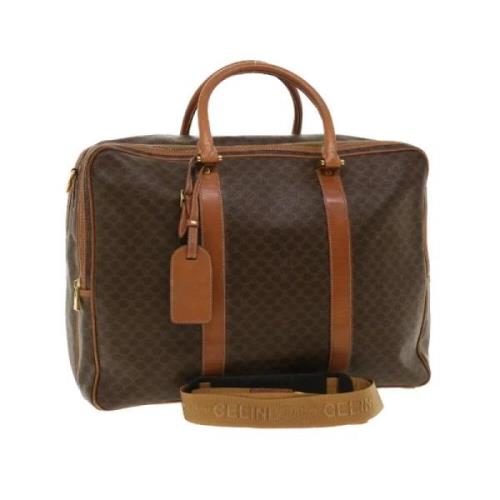 Pre-owned Leather celine-bags Celine Vintage , Brown , Dames