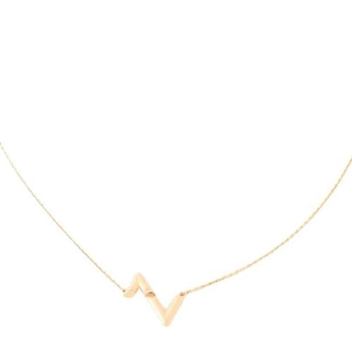 Pre-owned Rose Gold necklaces Louis Vuitton Vintage , Yellow , Dames