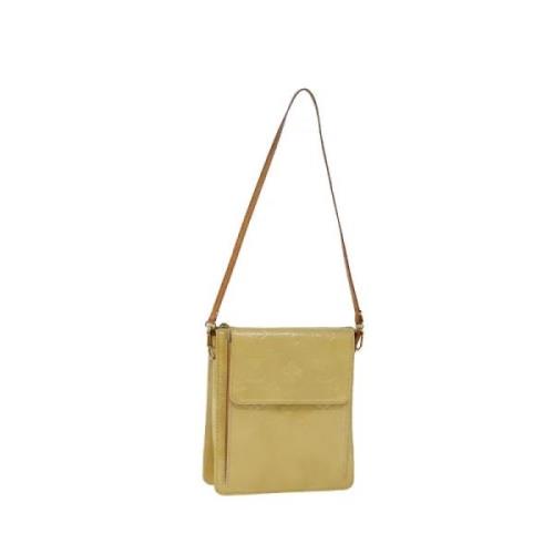 Pre-owned Leather louis-vuitton-bags Louis Vuitton Vintage , Beige , D...