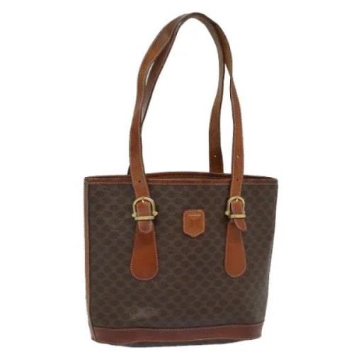 Pre-owned Leather celine-bags Celine Vintage , Brown , Dames