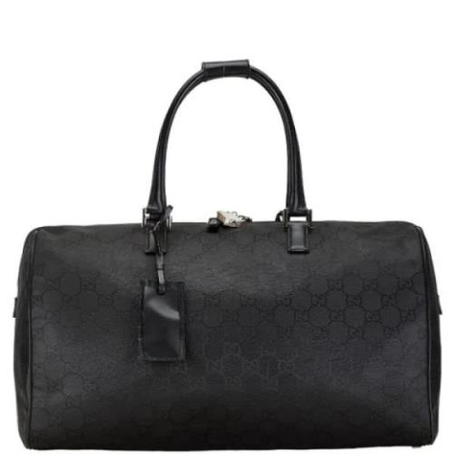 Pre-owned Leather gucci-bags Gucci Vintage , Black , Dames