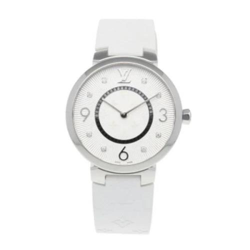 Pre-owned Stainless Steel watches Louis Vuitton Vintage , White , Unis...