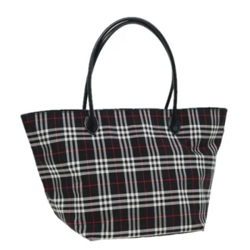 Pre-owned Nylon totes Burberry Vintage , Black , Dames