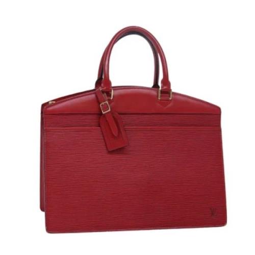 Pre-owned Leather louis-vuitton-bags Louis Vuitton Vintage , Red , Dam...