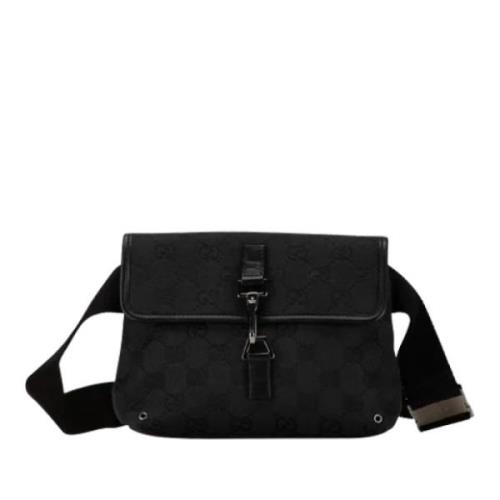 Pre-owned Canvas gucci-bags Gucci Vintage , Black , Dames