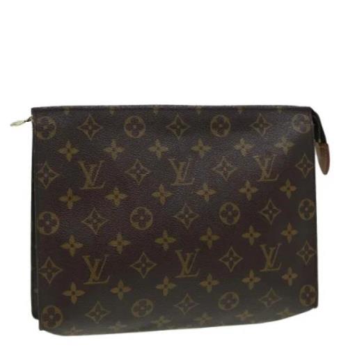 Pre-owned Canvas handbags Louis Vuitton Vintage , Brown , Dames