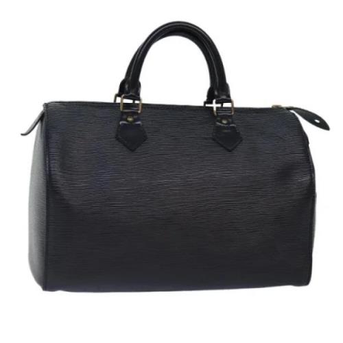 Pre-owned Leather louis-vuitton-bags Louis Vuitton Vintage , Black , D...