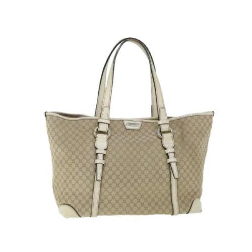 Pre-owned Canvas celine-bags Celine Vintage , Beige , Dames