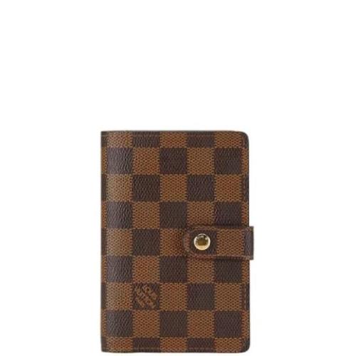 Pre-owned Fabric wallets Louis Vuitton Vintage , Brown , Dames