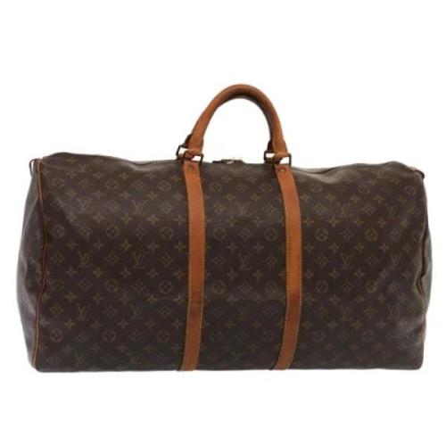 Pre-owned Canvas louis-vuitton-bags Louis Vuitton Vintage , Brown , Da...