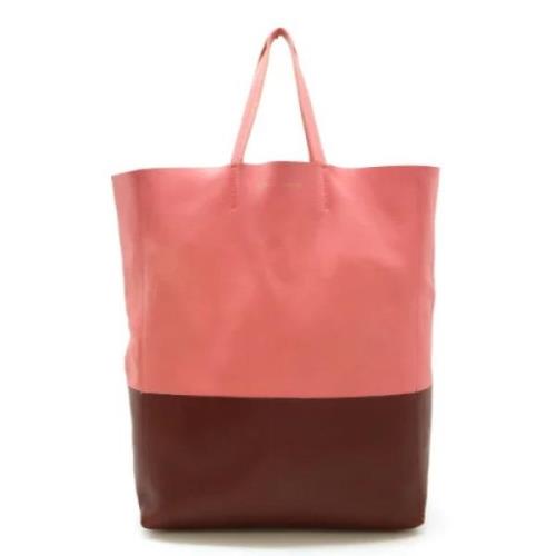 Pre-owned Leather celine-bags Celine Vintage , Pink , Dames