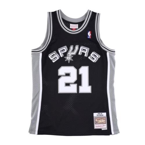 Tim Duncan NBA Swingman Tank Top Mitchell & Ness , Black , Heren