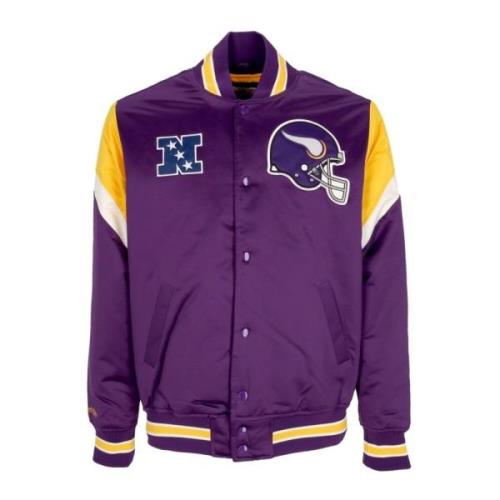 NFL Bomberjack Minnesota Vikings Team Mitchell & Ness , Purple , Heren