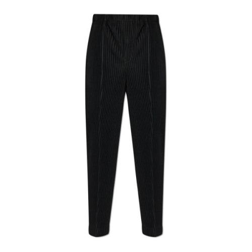 Geplooide broek Issey Miyake , Black , Heren