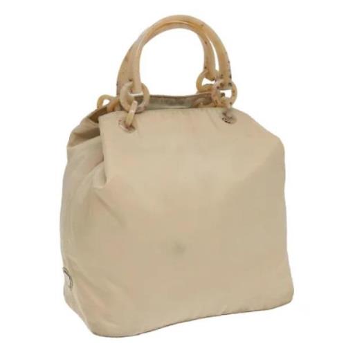 Pre-owned Nylon prada-bags Prada Vintage , Beige , Dames