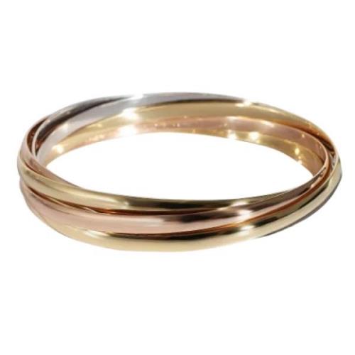 Pre-owned Rose Gold bracelets Cartier Vintage , Yellow , Dames