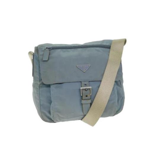 Pre-owned Nylon prada-bags Prada Vintage , Blue , Dames