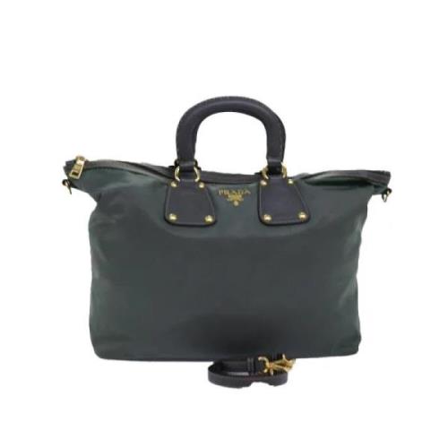 Pre-owned Nylon prada-bags Prada Vintage , Green , Dames