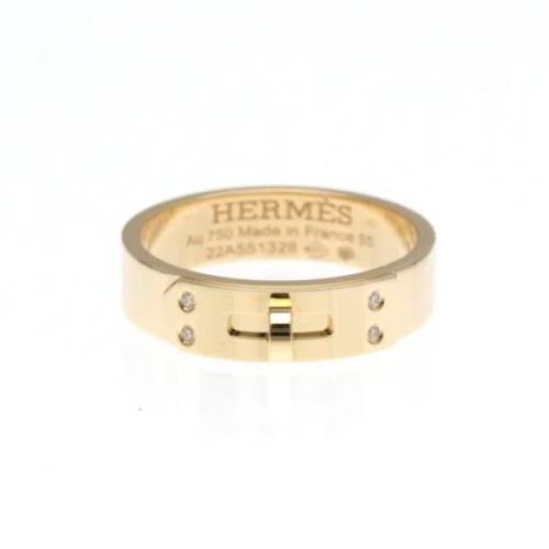 Pre-owned Rose Gold hermes-jewelry Hermès Vintage , Yellow , Dames