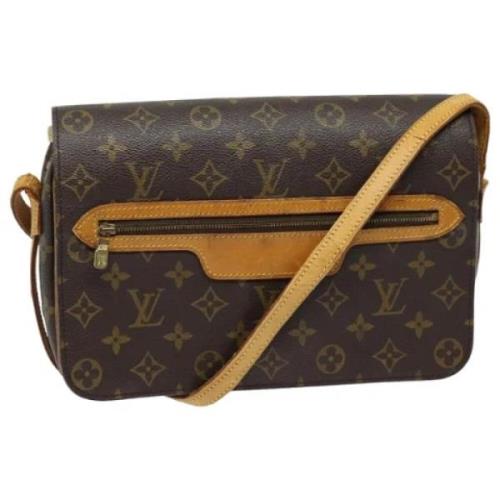 Pre-owned Canvas louis-vuitton-bags Louis Vuitton Vintage , Brown , Da...