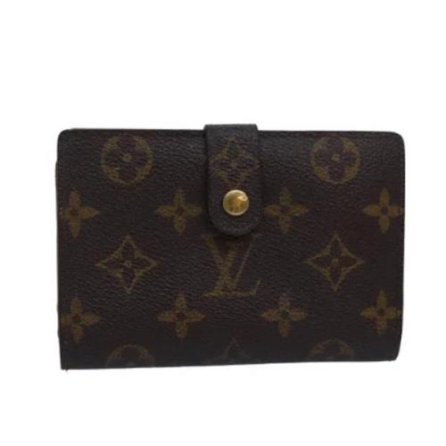 Pre-owned Canvas wallets Louis Vuitton Vintage , Brown , Dames