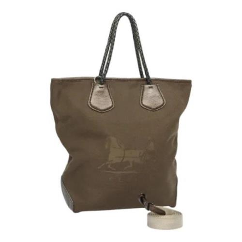 Pre-owned Canvas celine-bags Celine Vintage , Brown , Dames