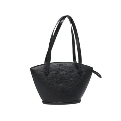 Pre-owned Leather louis-vuitton-bags Louis Vuitton Vintage , Black , D...