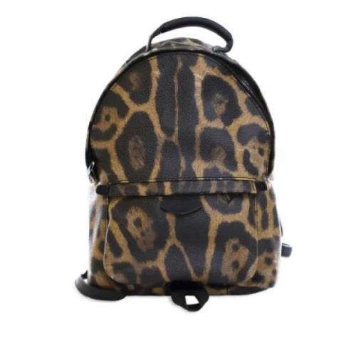 Pre-owned Fabric backpacks Louis Vuitton Vintage , Brown , Dames