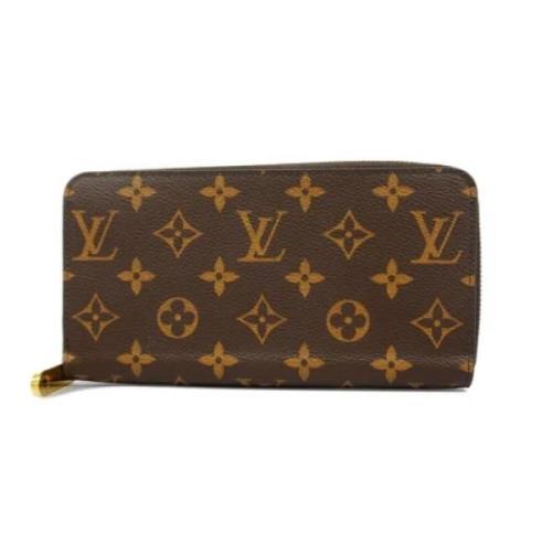 Pre-owned Fabric wallets Louis Vuitton Vintage , Brown , Dames