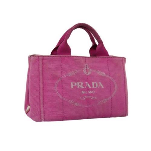 Pre-owned Cotton prada-bags Prada Vintage , Pink , Dames