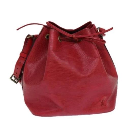 Pre-owned Leather louis-vuitton-bags Louis Vuitton Vintage , Red , Dam...