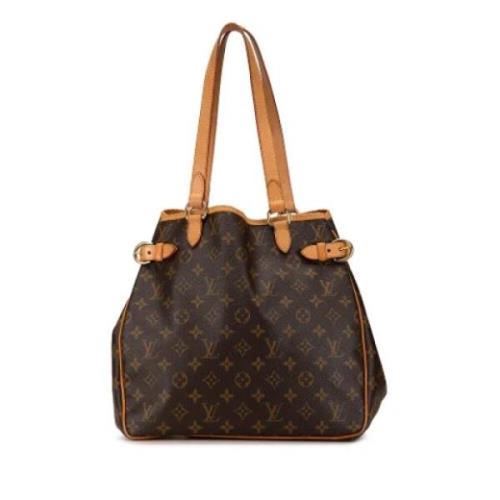 Pre-owned Canvas totes Louis Vuitton Vintage , Brown , Dames