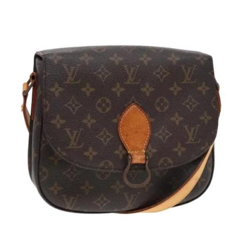 Pre-owned Canvas louis-vuitton-bags Louis Vuitton Vintage , Brown , Da...