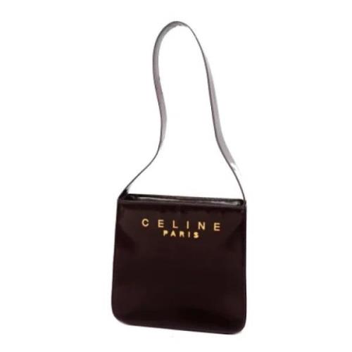 Pre-owned Leather celine-bags Celine Vintage , Brown , Dames