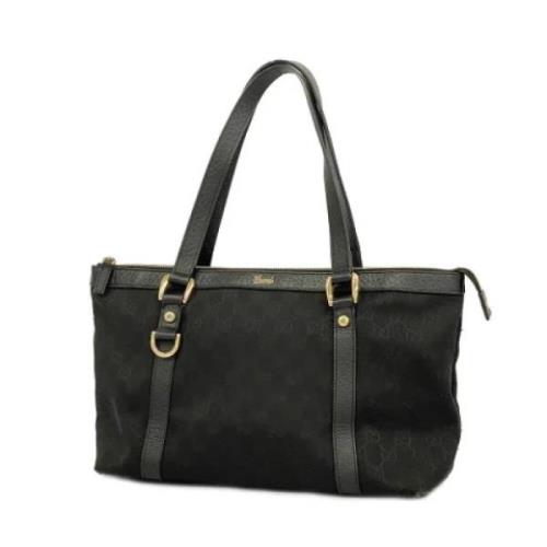 Pre-owned Canvas gucci-bags Gucci Vintage , Black , Dames