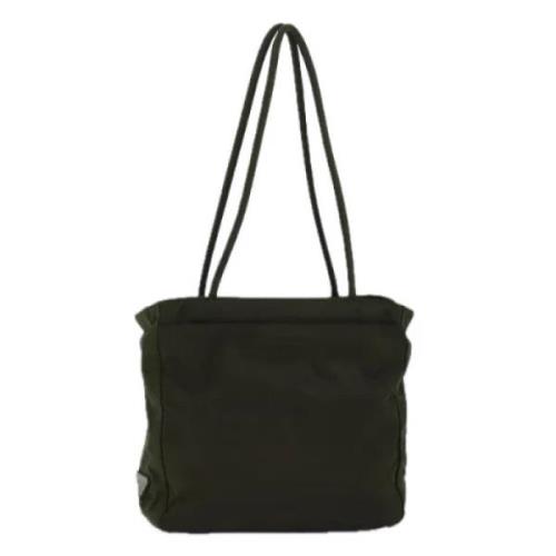 Pre-owned Nylon prada-bags Prada Vintage , Green , Dames