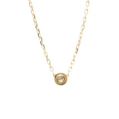 Pre-owned Rose Gold necklaces Cartier Vintage , Yellow , Dames