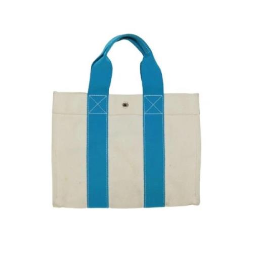 Pre-owned Cotton totes Hermès Vintage , Beige , Dames