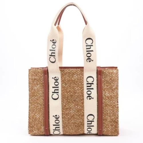 Pre-owned Wool totes Chloé Pre-owned , Brown , Dames