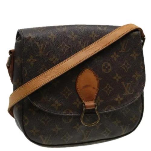 Pre-owned Canvas louis-vuitton-bags Louis Vuitton Vintage , Brown , Da...