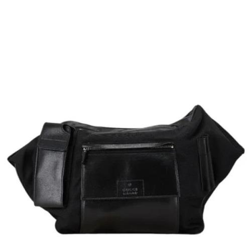 Pre-owned Leather gucci-bags Gucci Vintage , Black , Dames