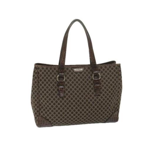 Pre-owned Canvas celine-bags Celine Vintage , Brown , Dames