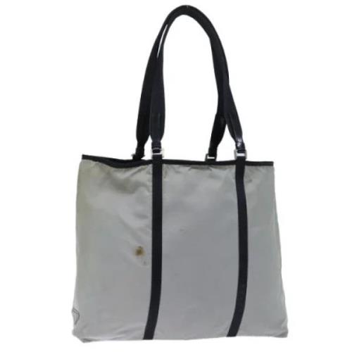 Pre-owned Nylon prada-bags Prada Vintage , Gray , Dames